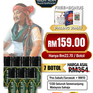 MINYAK GERUH ALAM 7 BOTOL