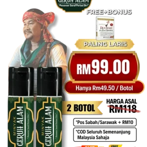 MINYAK GERUH ALAM 2 BOTOL